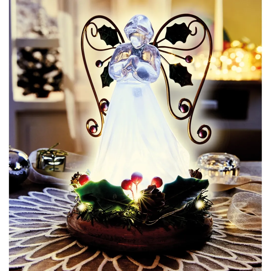 Décorations Intérieures Noël|Décorations|Tempsl Ange arabesque LED