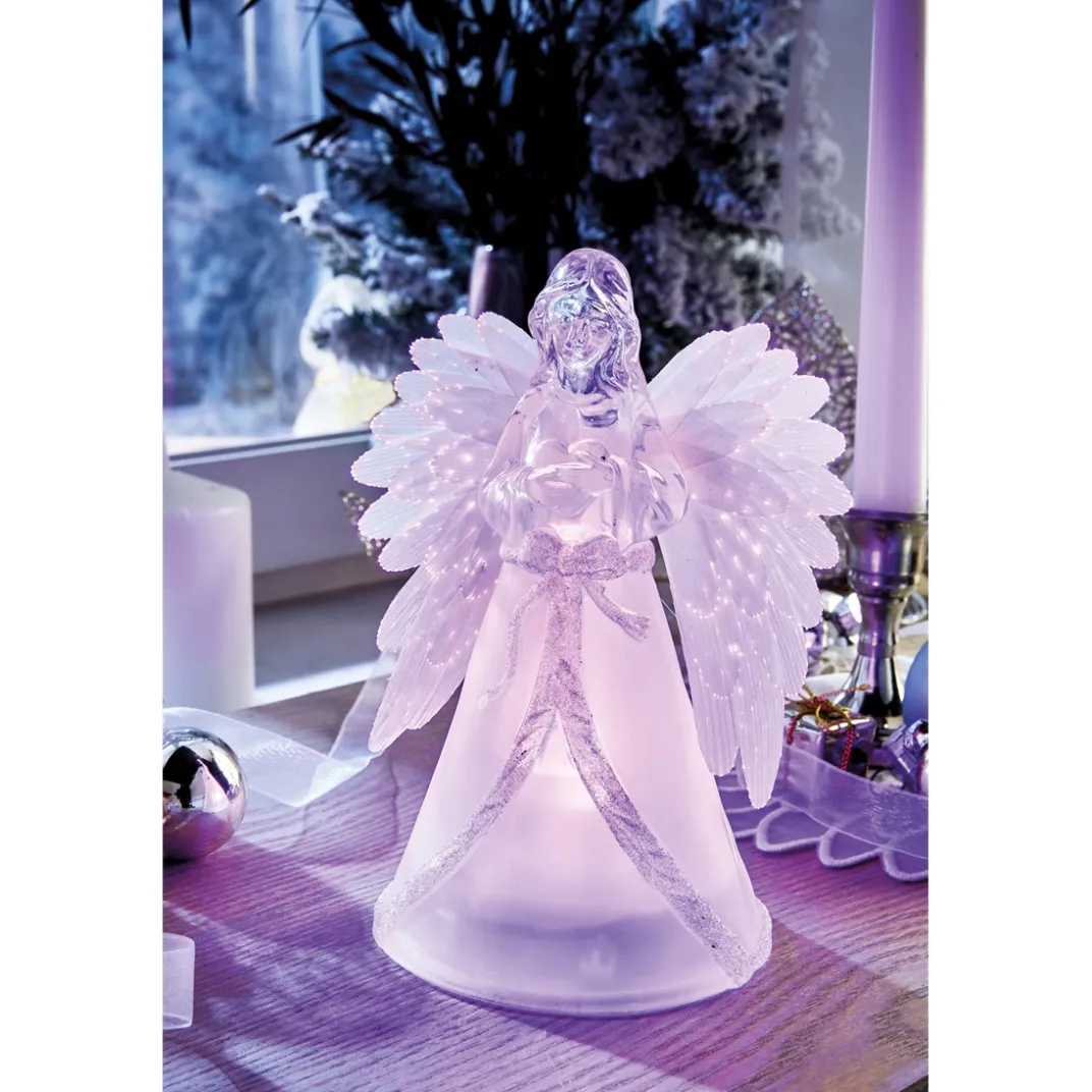 Décorations Intérieures Noël|Décorations|Tempsl Ange couleurs changeantes