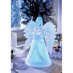 Décorations Intérieures Noël|Décorations|Tempsl Ange couleurs changeantes