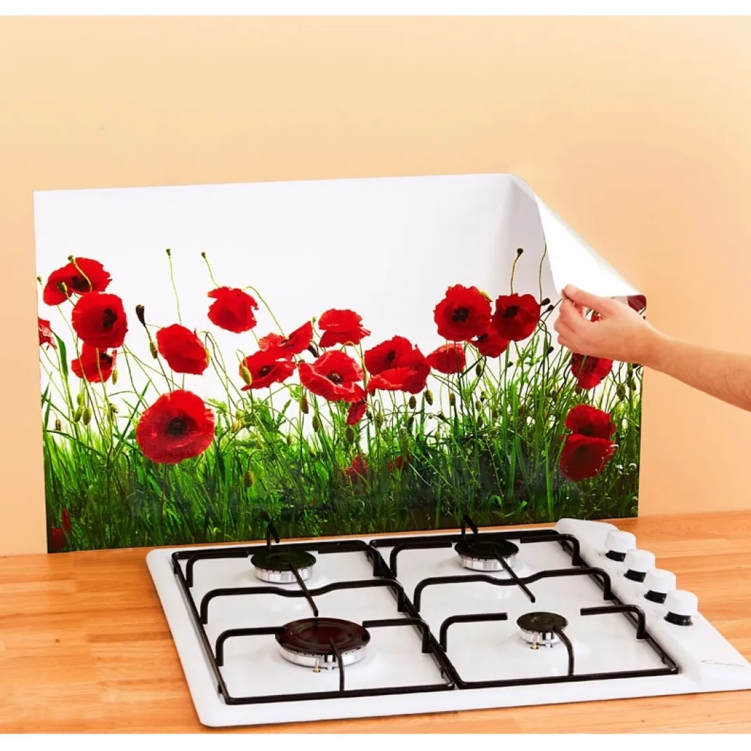 Organisation Et Entretien|Tempsl Anti-éclaboussures coquelicots