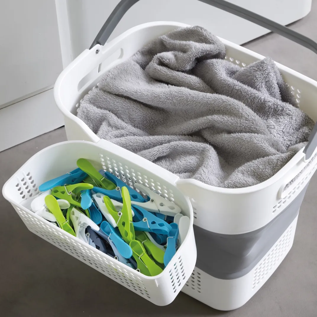 Lavage, Séchage Et Repassage|Tempsl Bac à linge pliable