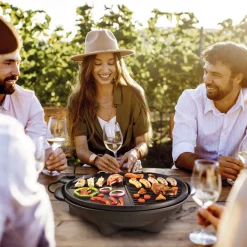 Cuisson Et Accessoires|Tempsl Barbecue 2 en 1
