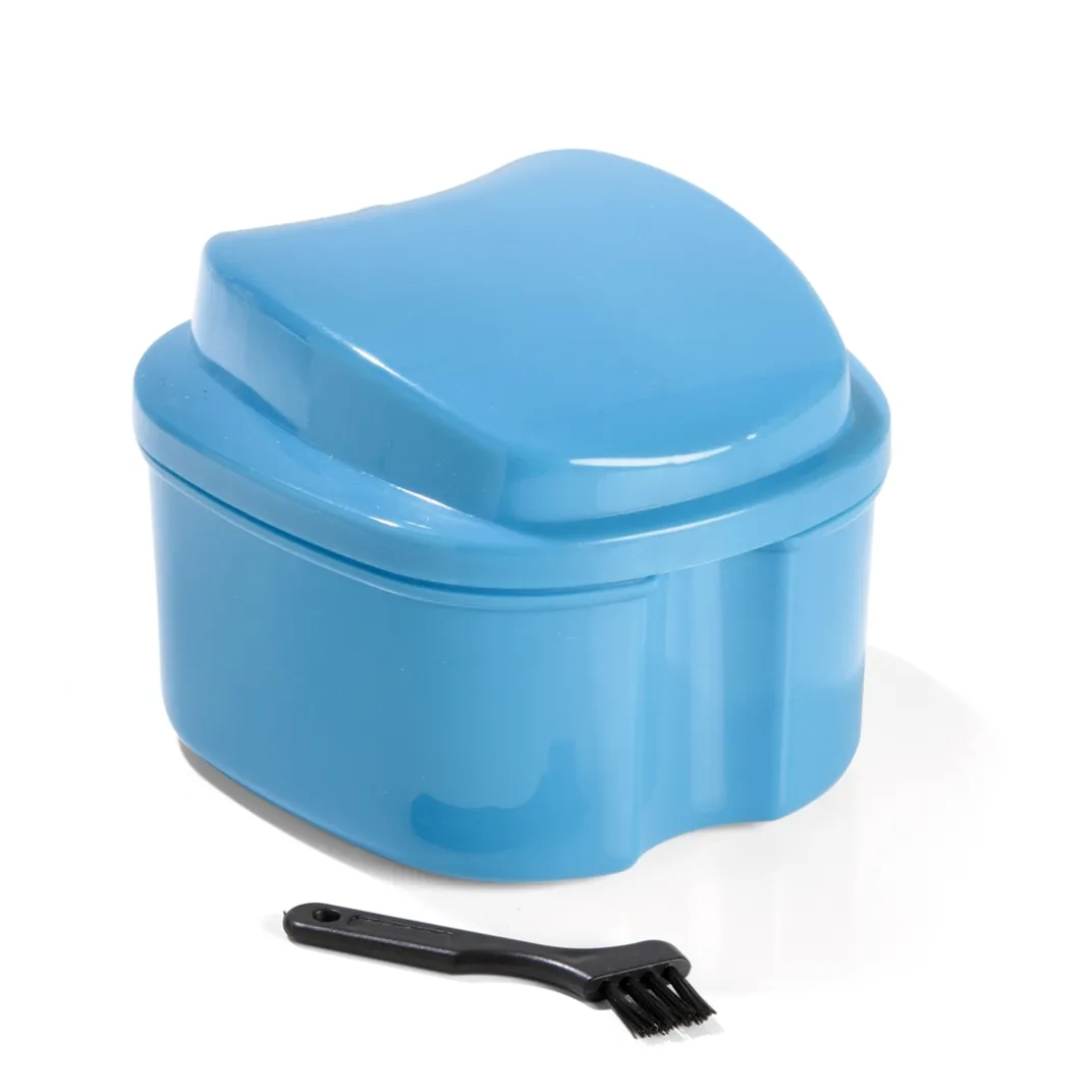 Salle De Bain Et Hygiène|Tempsl Boîte de rangement pour dentier