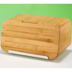 Accessoires Petit-Déjeuner|Fraîcheur / Conservation|Tempsl Boîte à pain bambou