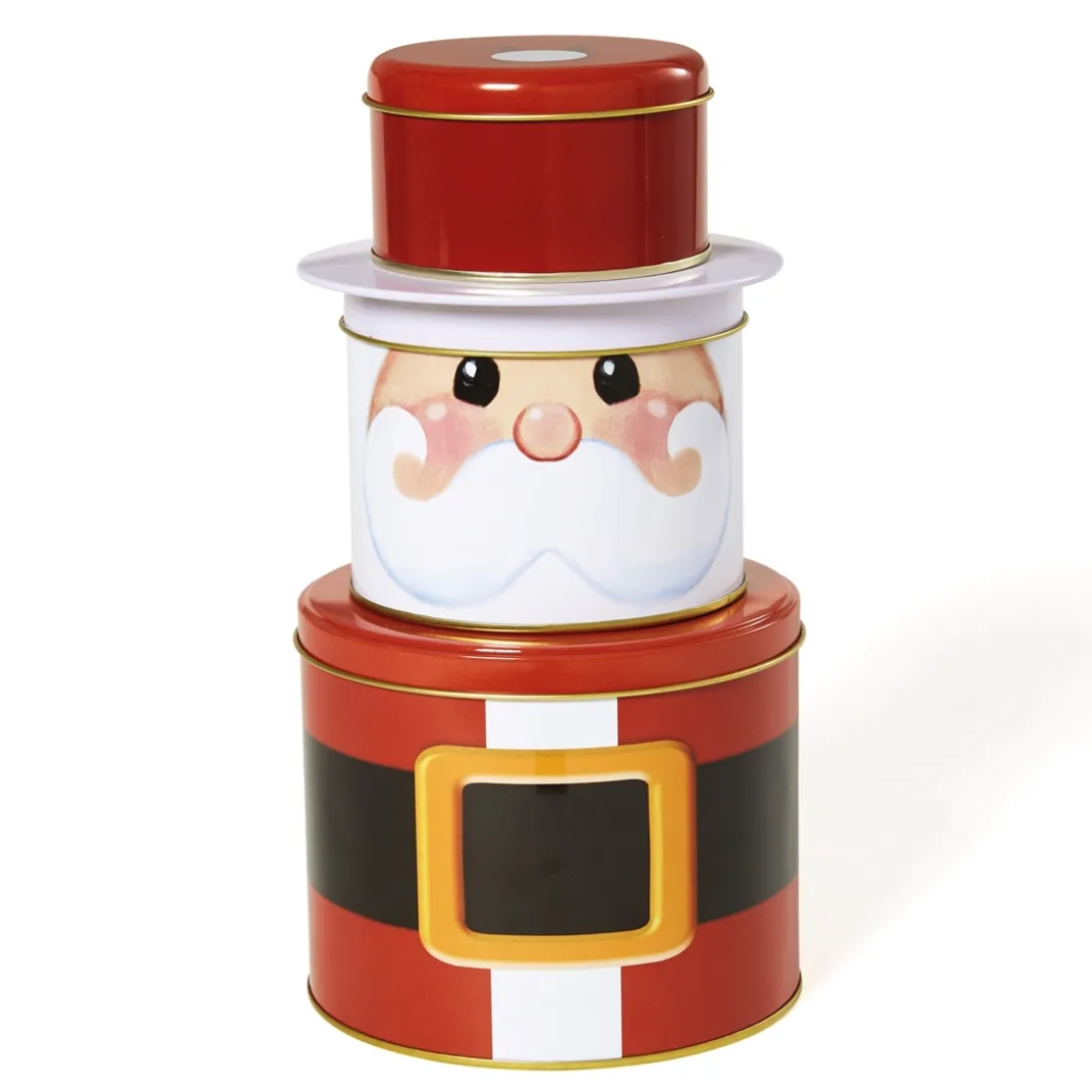 Décorations Intérieures Noël|Table De Noël|Tempsl Boîte 3 étages douceurs de Noël