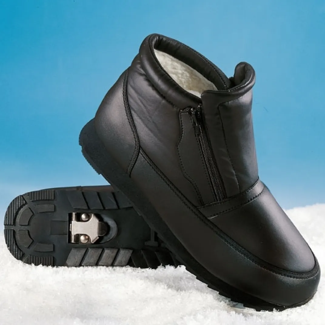 Chaussures, Chaussons Et Accessoires|Tempsl Bottillons "CANADA" à crampons