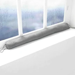 Accessoires Bricolage Et Astuces|Tempsl Boudin antifroid porte et fenêtre gris