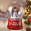 Décorations Intérieures Noël|Décorations|Tempsl Boule à neige animée