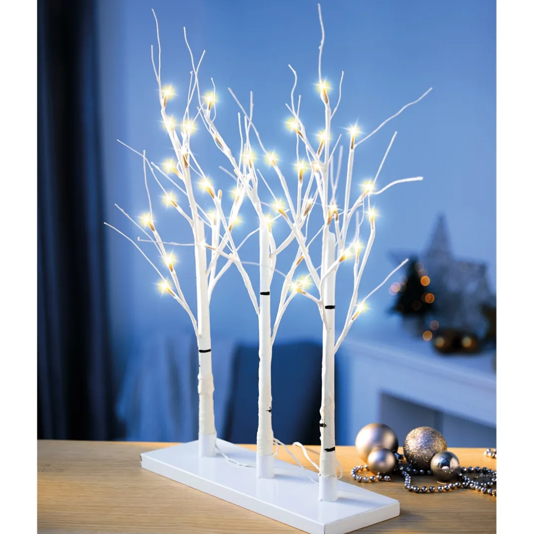 Décorations Intérieures Noël|Décorations|Tempsl Branches LED bouleaux