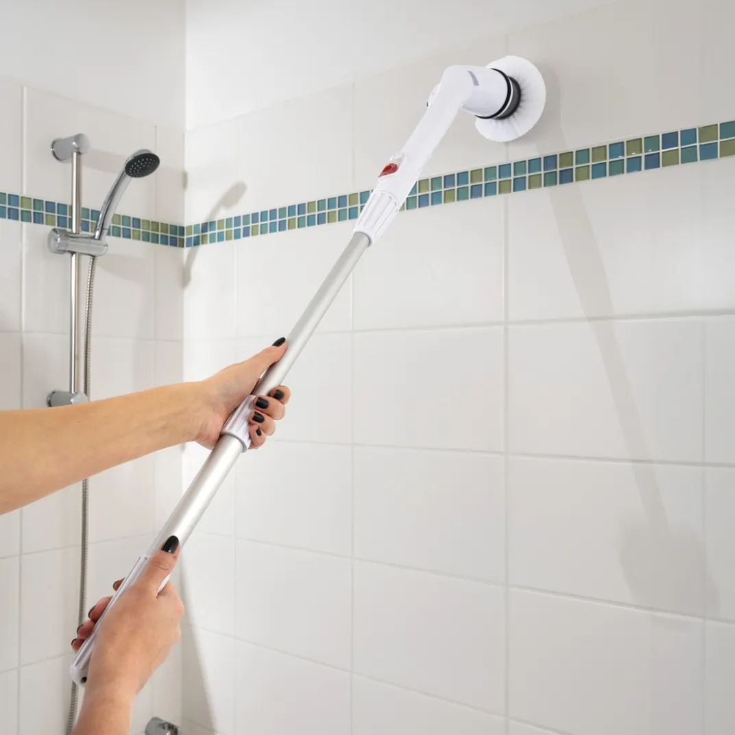 Balais, Aspirateurs, Éponges Et Brosses|Salle De Bain Et Hygiène|Tempsl Brosse nettoyante télescopique