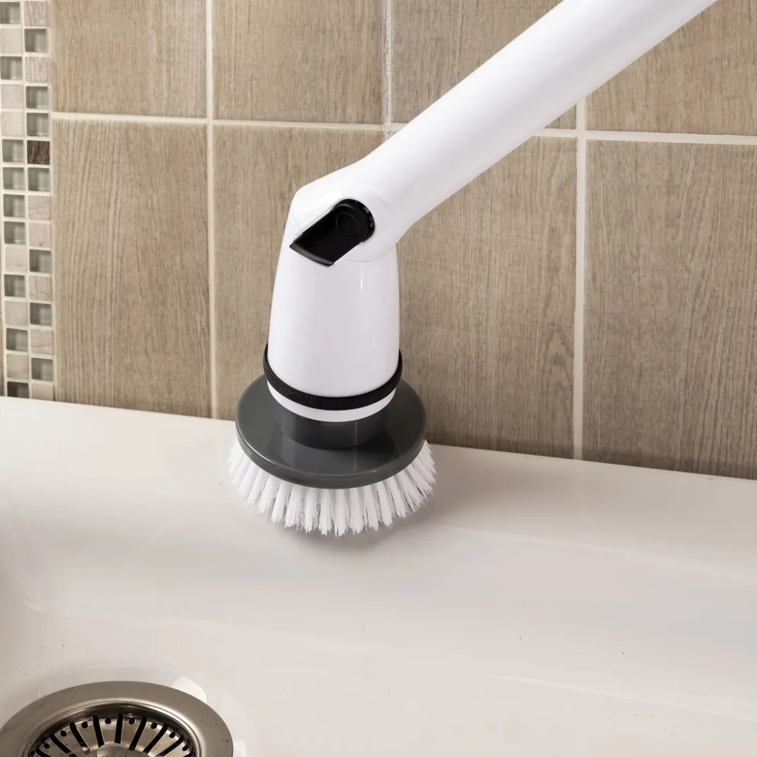 Balais, Aspirateurs, Éponges Et Brosses|Salle De Bain Et Hygiène|Tempsl Brosse nettoyante télescopique