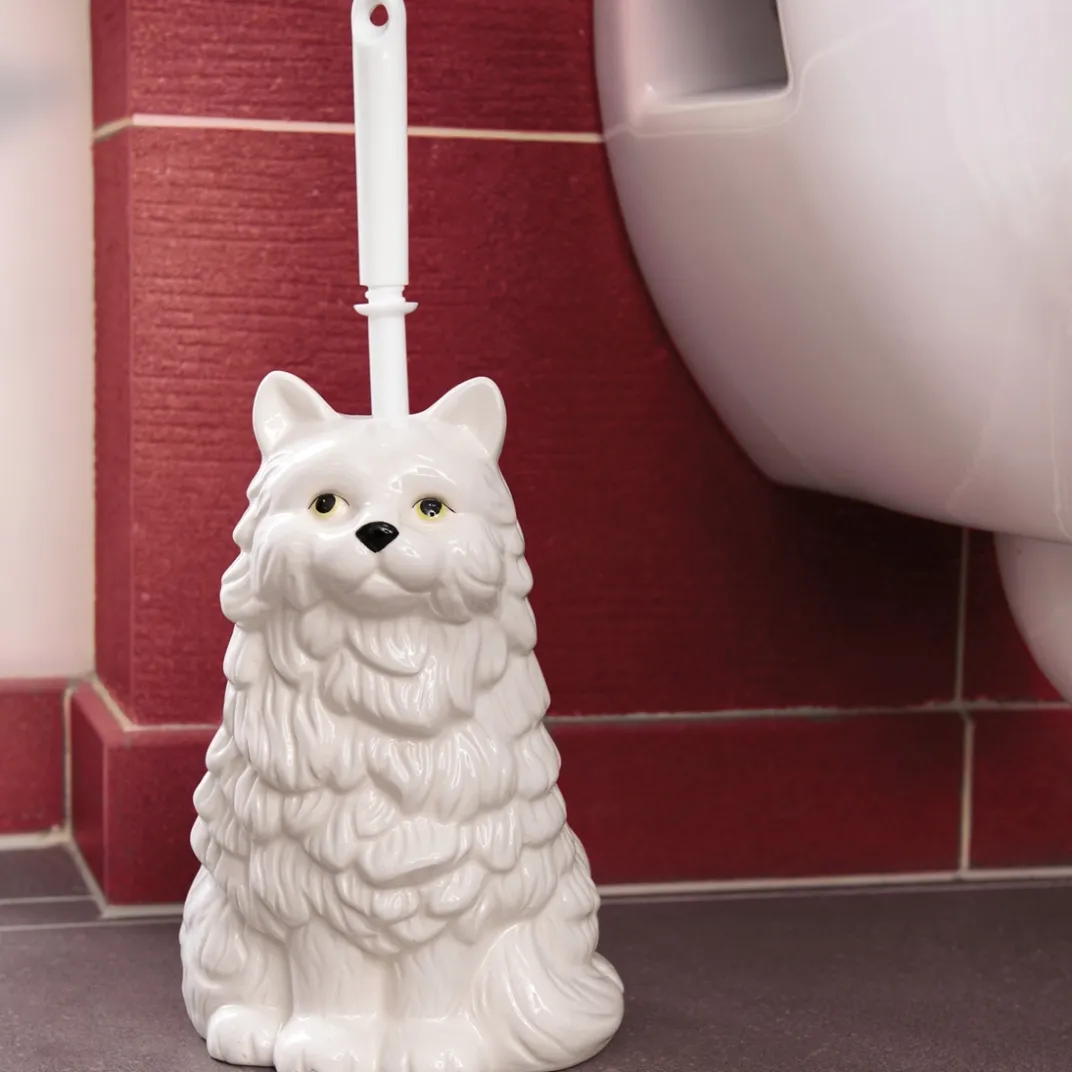Salle De Bain Et Hygiène|Tempsl Brosse wc Chat