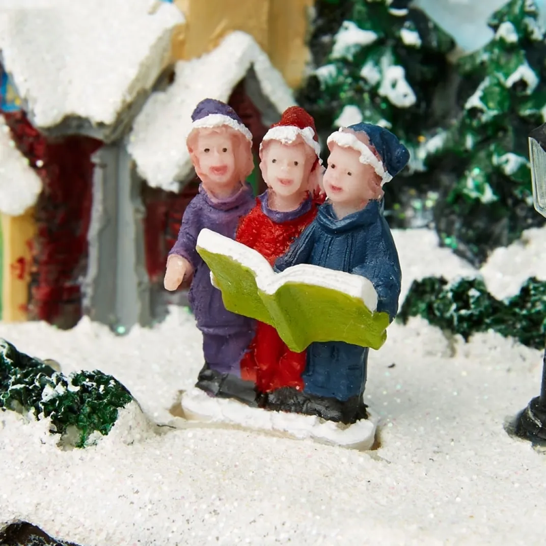Décorations Intérieures Noël|Décorations|Tempsl Buche LED Noël