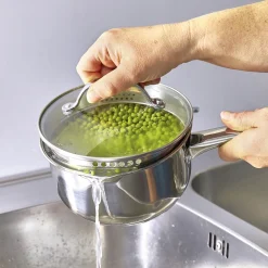 Cuisson Et Accessoires|Tempsl Casserole-saucière couvercle passoire Pradel France ®
