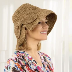 Sacs, Bijoux Et Accessoires|Tempsl Chapeau macramé avec noeud