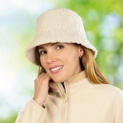 Sacs, Bijoux Et Accessoires|Tempsl Chapeau sherpa Crème
