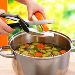 Découpe|Ustensiles De Cuisine Malins|Tempsl Ciseaux planche