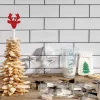 Repas De Noël|Accessoires Pâtisserie Et Confiture|Tempsl Coffret dessert sapin de Noël étoilé