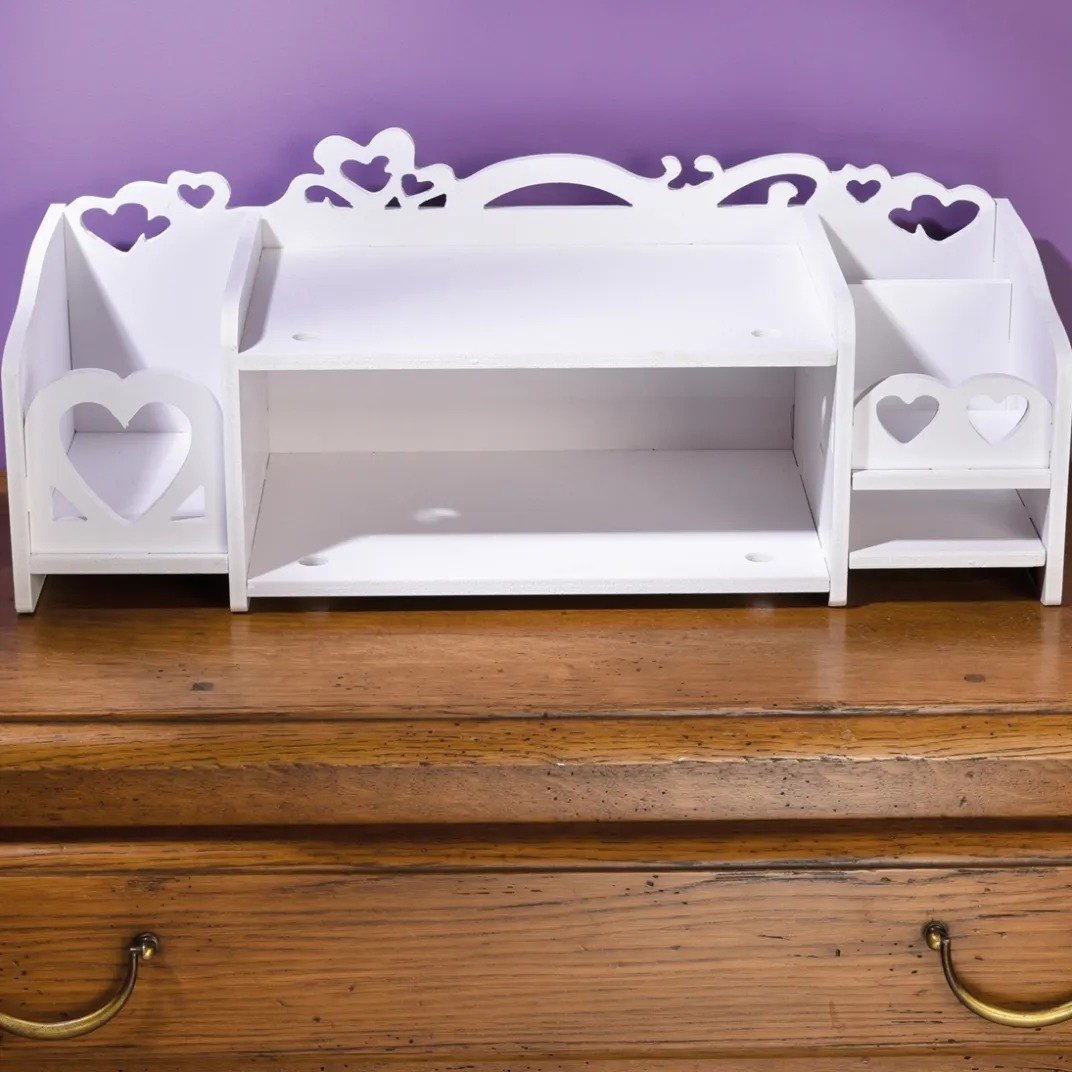 Décorations|Petits Meubles|Tempsl Console cœurs blanche