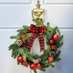Décorations Intérieures Noël|Décorations Extérieures Noël|Tempsl Couronne de Noël