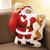 Décorations Intérieures Noël|Accessoires Mode|Tempsl Coussin Père Noël