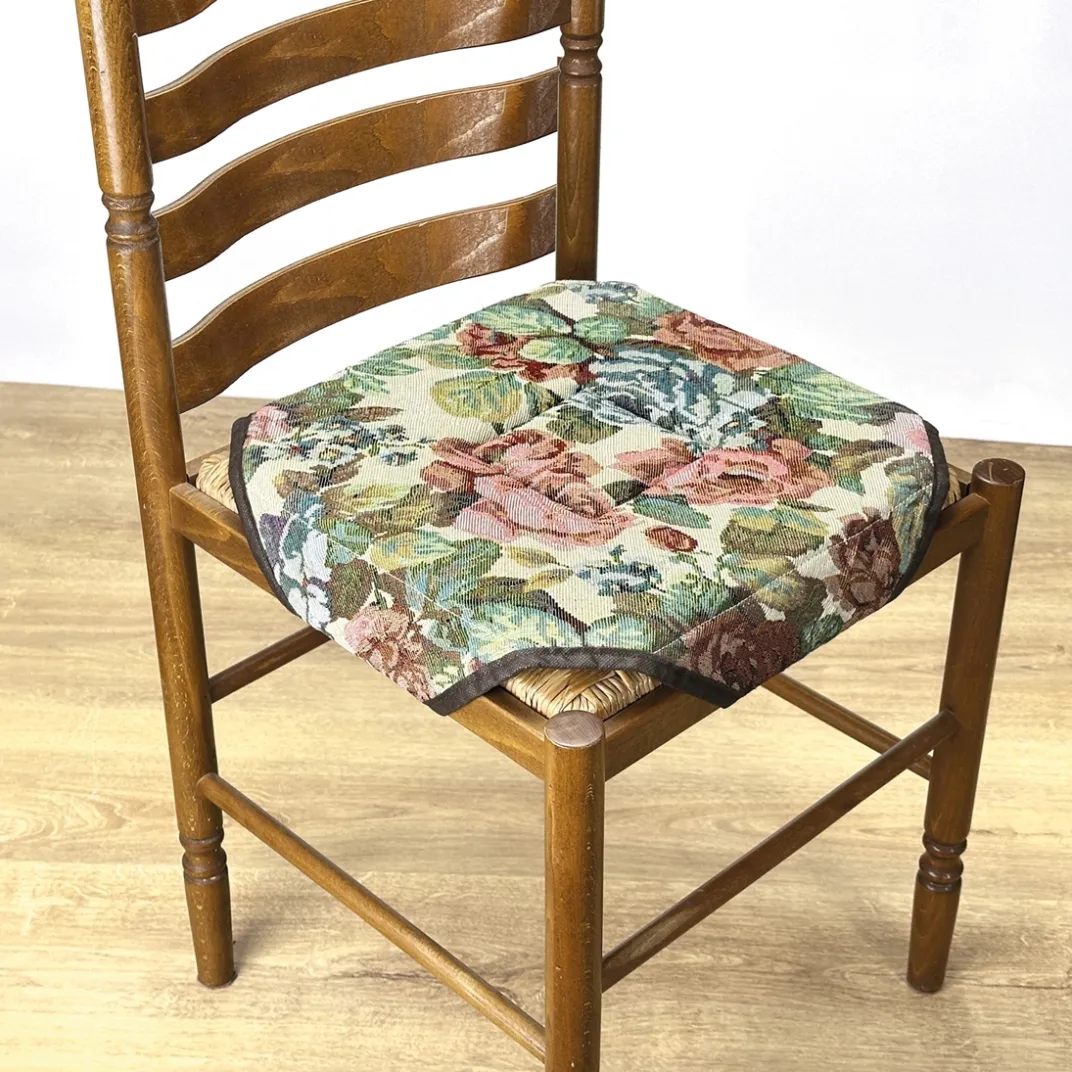 Décorations|Tempsl Couvre-chaises “fleurs” Lot de 2