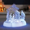 Décorations Intérieures Noël|Décorations|Tempsl Crèche lumineuse musicale