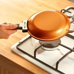 Cuisson Et Accessoires|Tempsl Crêpière double cuivrée