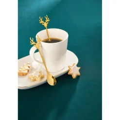 Table De Noël|Art De La Table|Tempsl Cuillères à café renne