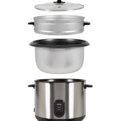Petit Électroménager|Tempsl Cuiseur à riz et vapeur