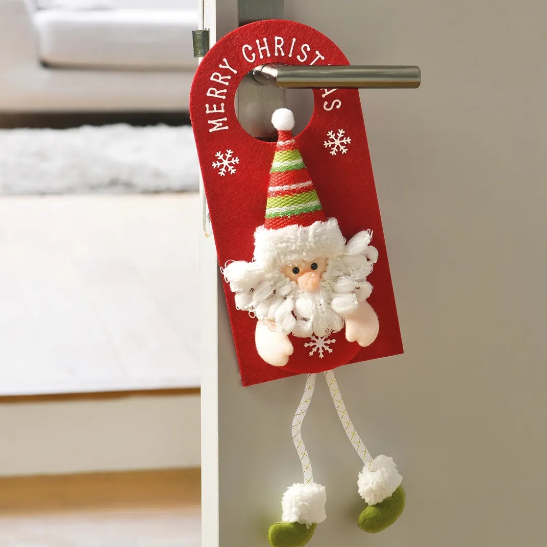 Décorations Intérieures Noël|Décorations|Tempsl Décoration de Noël pour poignée