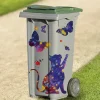 Décorations Jardin Et Extérieur|Tempsl Décoration poubelles chat