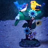 Décorations Jardin Et Extérieur|Tempsl Détecteur de mouvement oiseaux