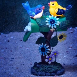 Décorations Jardin Et Extérieur|Tempsl Détecteur de mouvement oiseaux