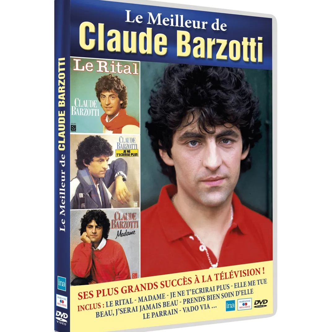 Cd, Dvd, Livres Et Jeux|Tempsl DVD Claude Barzotti - Ses plus grands succès TV