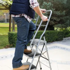 Accessoires Bricolage Et Astuces|Tempsl Escabeau 3 marches