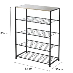 Décorations|Petits Meubles|Tempsl Etagère à chaussures 5 niveaux