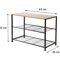 Housses Et Accessoires De Rangement|Décorations|Tempsl Etagère à chaussures 3 niveaux