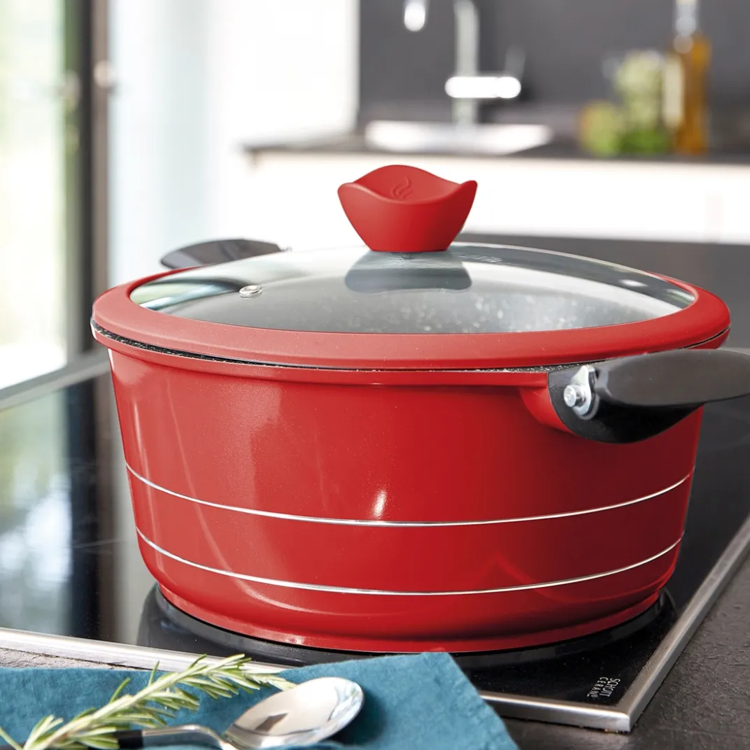 Cuisson Et Accessoires|Tempsl Faitout en fonte d'aluminium Pradel France ®