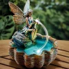 Décorations Jardin Et Extérieur|Tempsl Fée à la fontaine