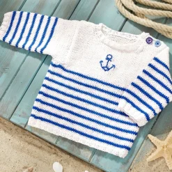Loisirs Créatifs|Tempsl Fiche explicative kit Sunny pull marin