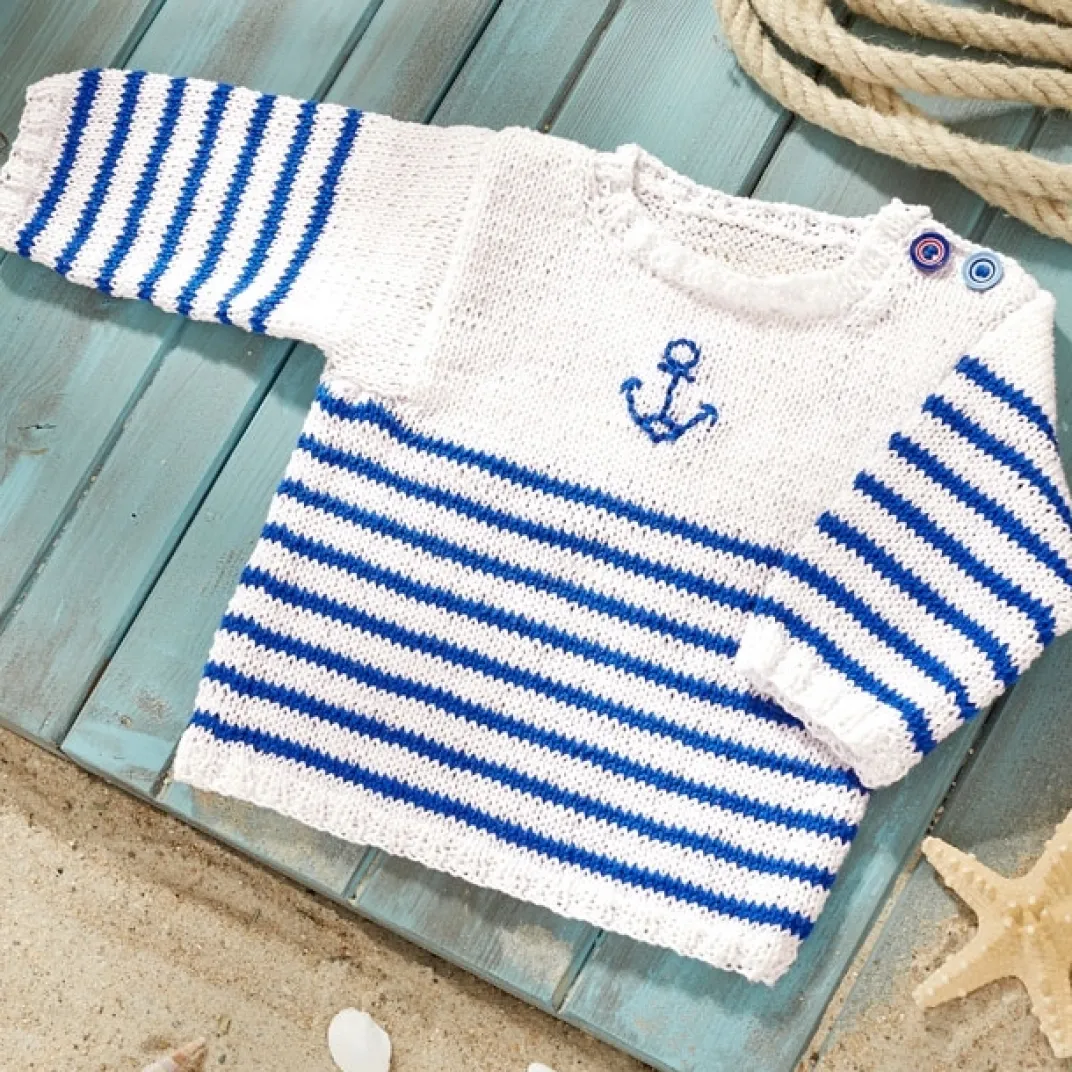 Loisirs Créatifs|Tempsl Fiche explicative kit Sunny pull marin