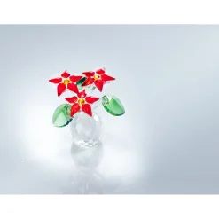 Décorations Intérieures Noël|Idées Cadeaux Noël|Tempsl Fleur éternelle poinsettia
