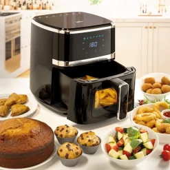 Idées Cadeaux Noël|Petit Électroménager|Tempsl Friteuse sans huile Pradel France