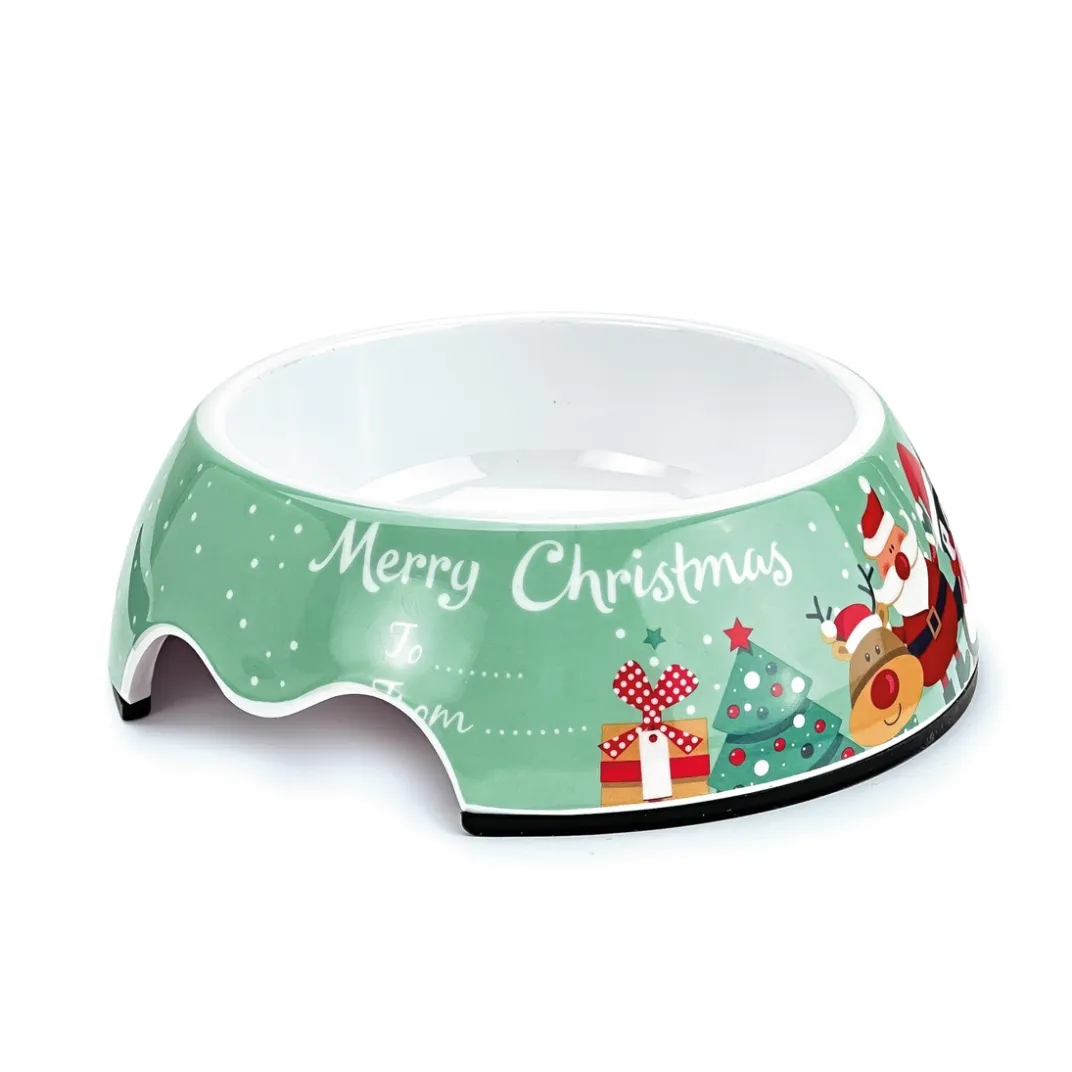 Accessoires Animaux|Tempsl Gamelle motif Noël