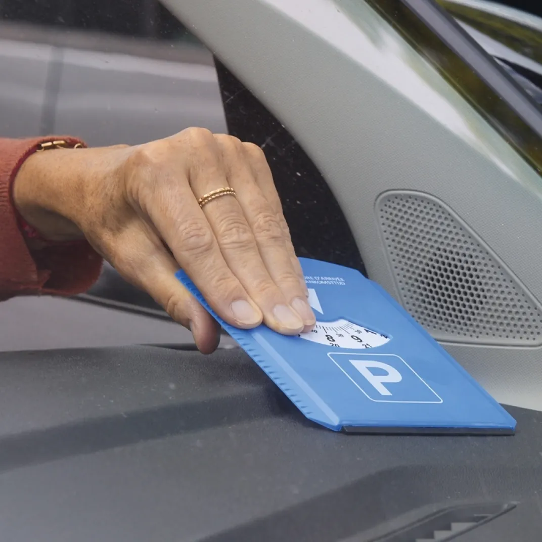 Accessoires Voiture|Tempsl Gratte givre - disque stationnement
