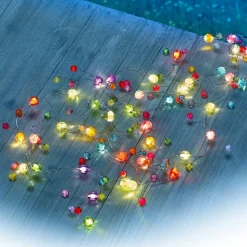 Décorations Intérieures Noël|Décorations|Tempsl Guirlande LED multicolore