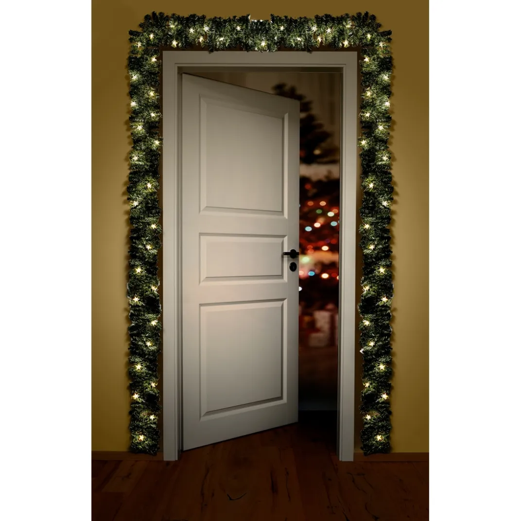 Décorations Intérieures Noël|Décorations|Tempsl Guirlande sapin étoilée lumineuse