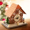 Décorations Intérieures Noël|Décorations|Tempsl Horloge chalet