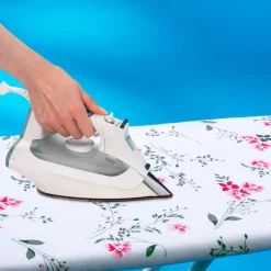 Lavage, Séchage Et Repassage|Tempsl Housse de table à repasser fleurs